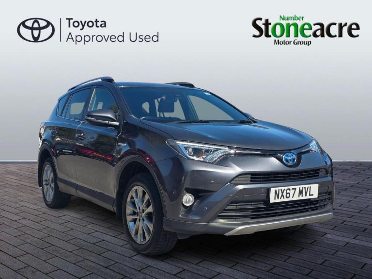 2017 Toyota RAV4 2.5 VVT-h Excel SUV 5dr Petrol Hybrid CVT 4WD Euro 6 (s/s) (Safety Sense, N ESTA...