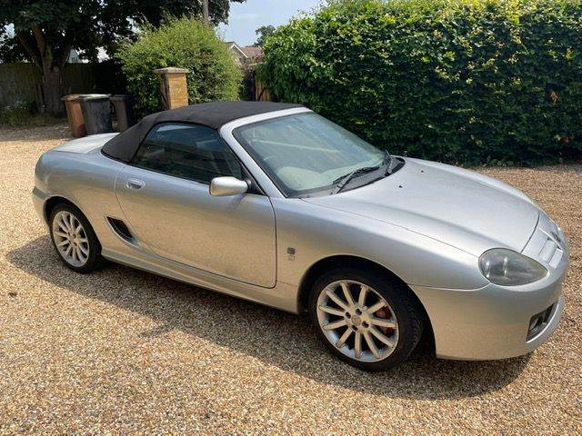 Silver MG, MGTF, Convertible, 2004, Manual, 1796 (cc), 2 doors