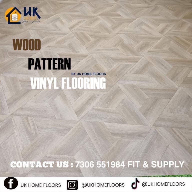 New Wood Pattern Vinyl Flooring by UK Home Floors