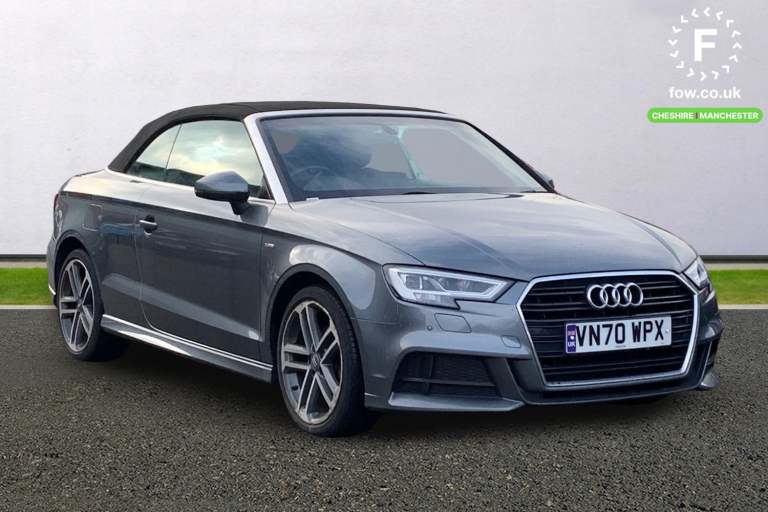 2020 Audi A3 35 TFSI S Line 2dr S Tronic [Tech Pack] Convertible PETROL Automatic