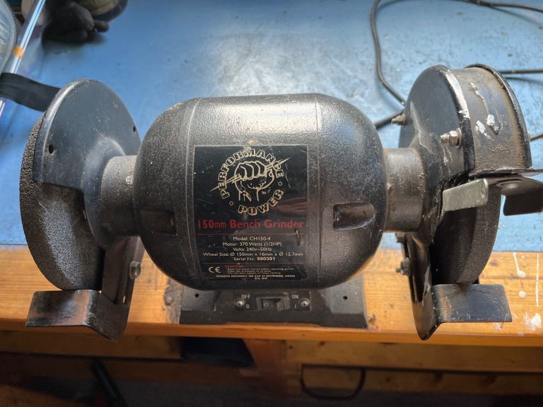 image for Vintage Bench Grinder. Performanc Power. 