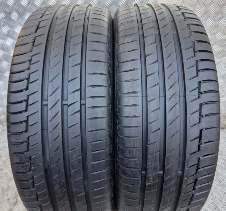 PAIR OF 235 55 19 105v xl CONTINENTAL PremiumContact6 TYRES - Brand new RRP £280