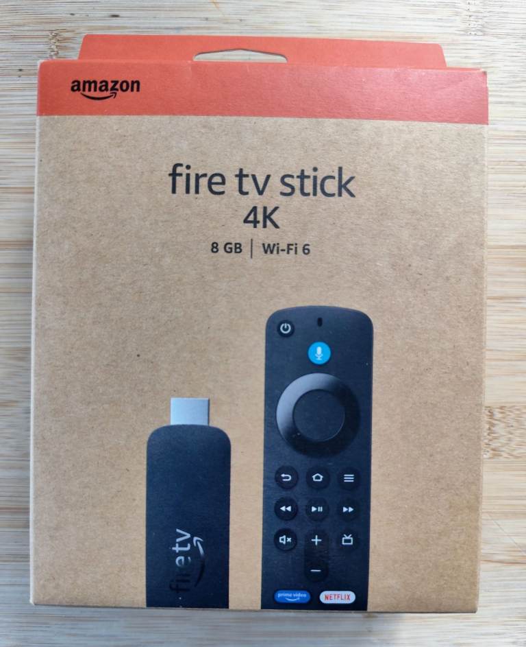 image for Amazon Fire TV Stick 4K, supports Wi-Fi 6, Dolby Vision/Atmos, HDR10+