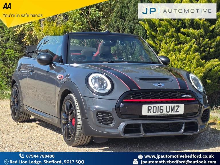 2016 MINI Convertible 2.0 John Cooper Works Euro 6 (s/s) 2dr CONVERTIBLE Petrol Manual