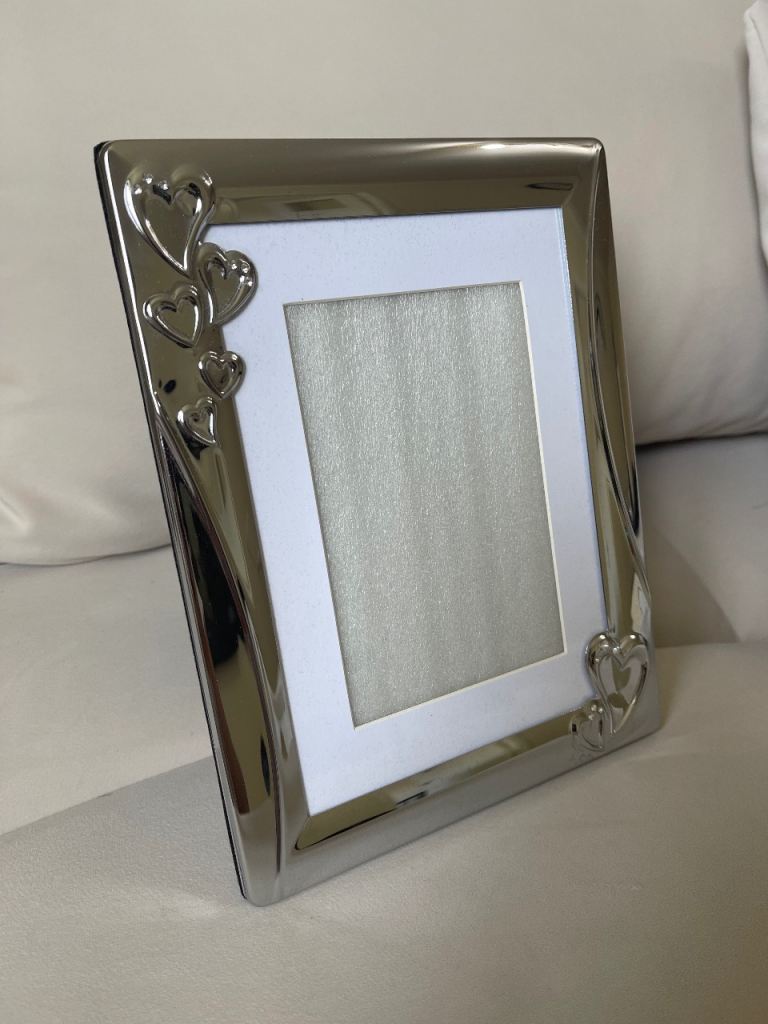 6 x 4 • Photo-Frame • Hearts • Diamanté 