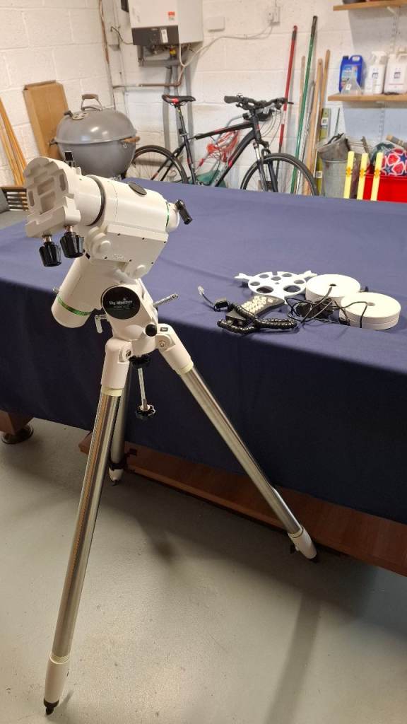 Sky-Watcher HEQ5 Pro Go-To Astronomy Equatorial Mount, Tripod,Rowan Belt Upgrade