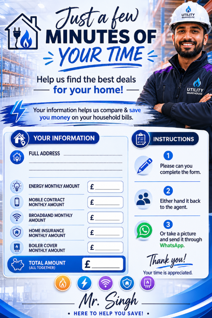 Utility Warehouse Service