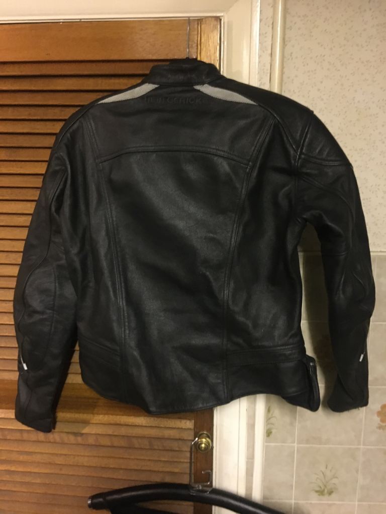 Ladies motor cycle leather’s hein gericke jacket size 16/18 trousers 12/14