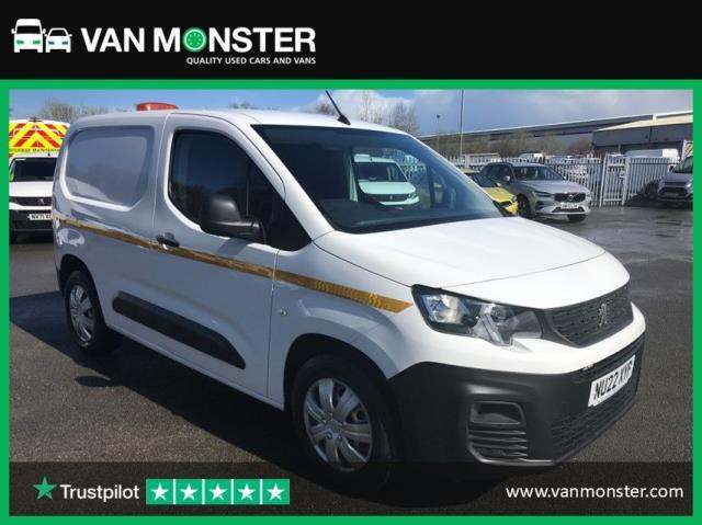 2022 Peugeot Partner 1000 1.5 BlueHDi 100 Grip Premium Van PANEL VAN DIESEL Manual