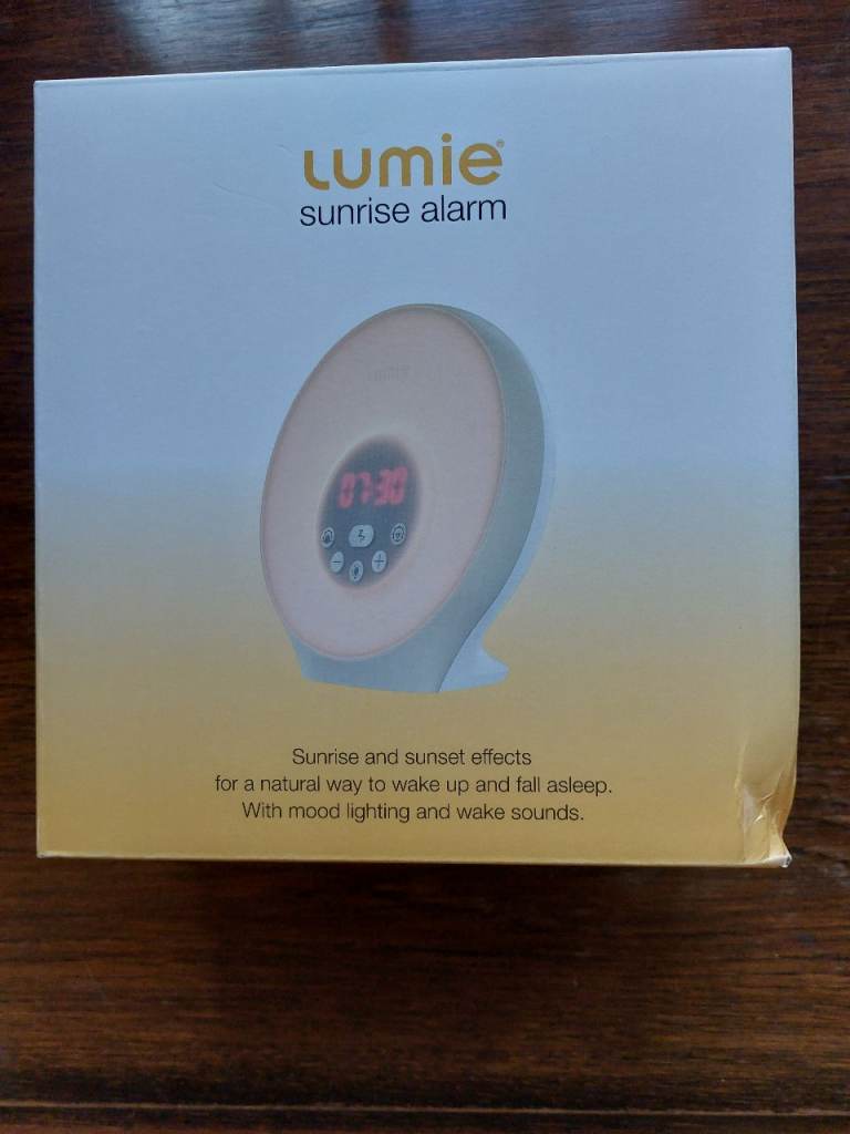 SUNRISE LUMIE SRA-0000 ALARM CLOCK