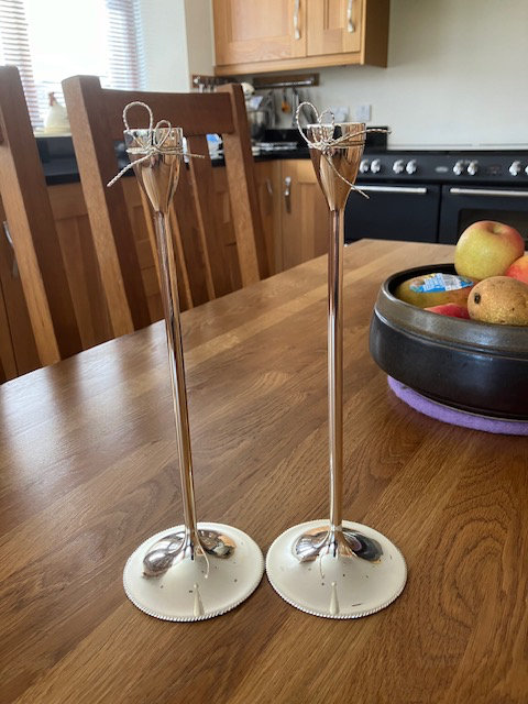 Vera Wang Candle Sticks