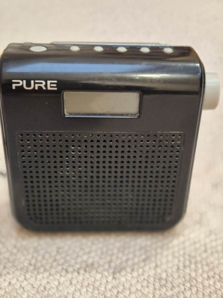 Pure One Mini series 2 DAB/FM digital radio with power lead
