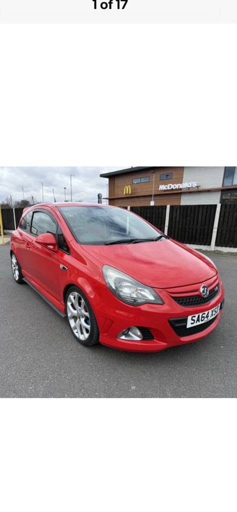 Vauxhall corsa vxr 1.6 turbo
