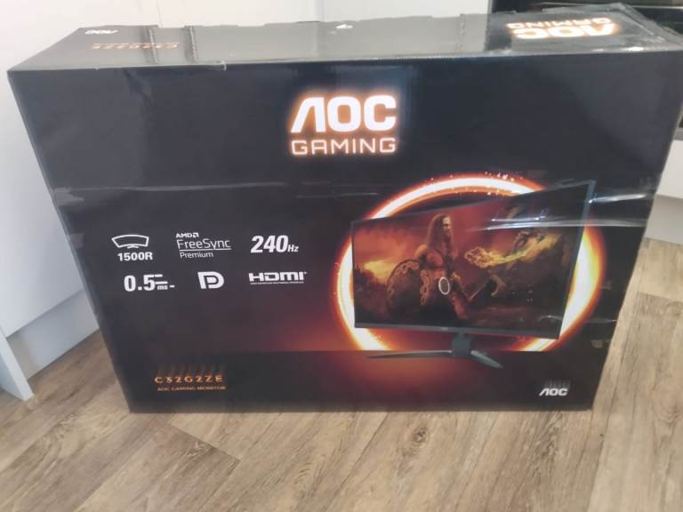 image for AOC Gaming Monitor - 31.5inch