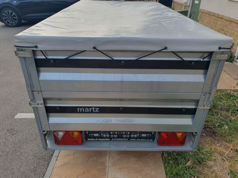Martz Trailer with extended sides 