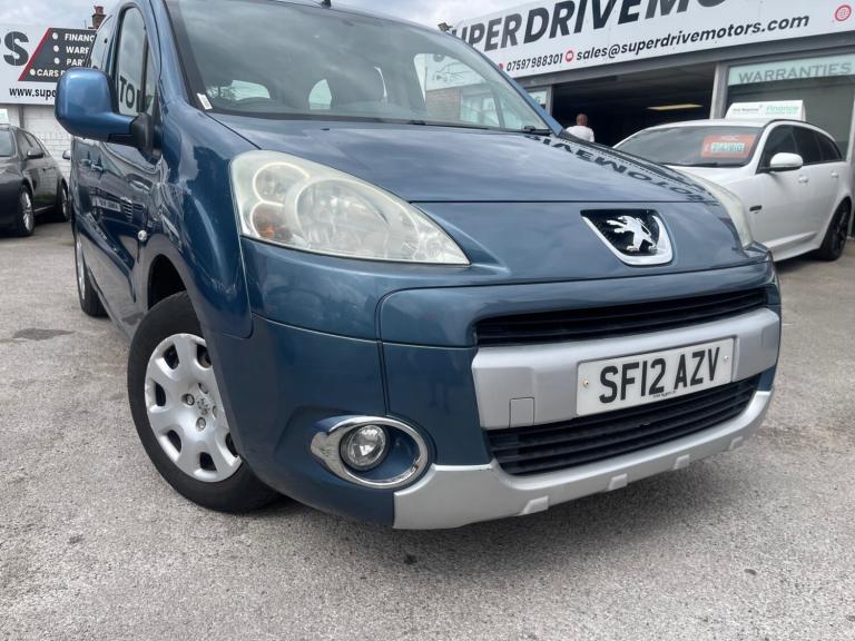 2012 Peugeot Partner Tepee 1.6 HDi 92 S 5dr MPV Diesel Manual