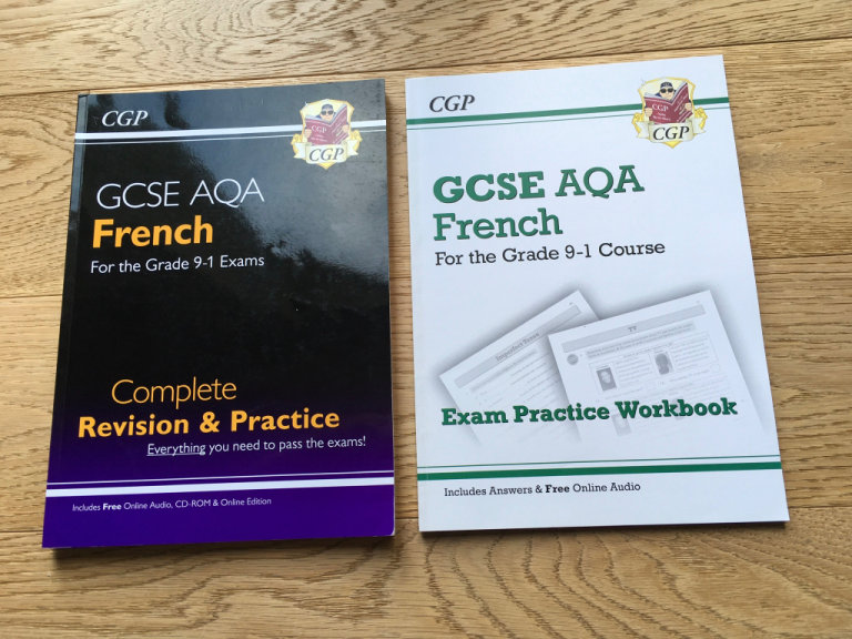 Bundle of CGP AQA GCSE revision books -  English  French Jekyll Hyde Romeo Juliet