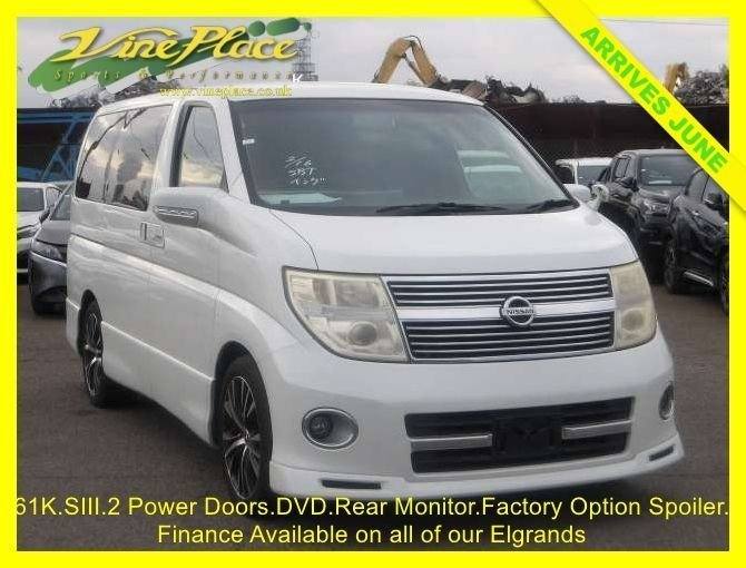 2009 Nissan Elgrand 2.5 SIII Highway Star Black Leather Edition, Auto, 8 Seats MPV Petrol Automatic
