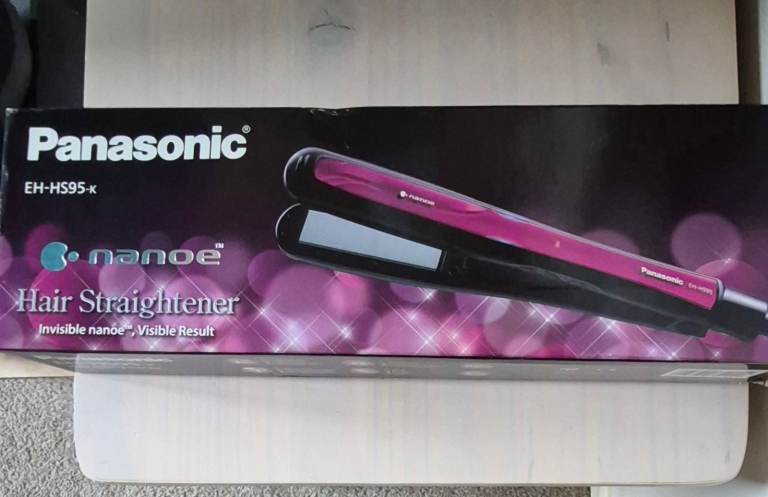 PANASONIC NANOE HAIR STRAIGHTENER