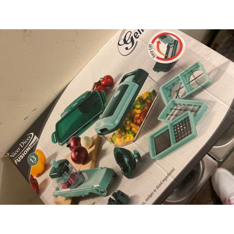 Nicer Dicer fusion smart Kitchen genius NEW £8