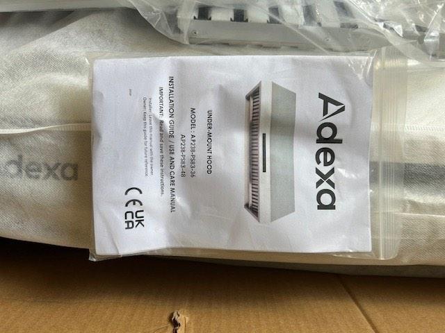 Adexa 36’’ professional range hood
