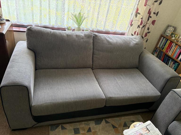 2 seater sofas (x 2)