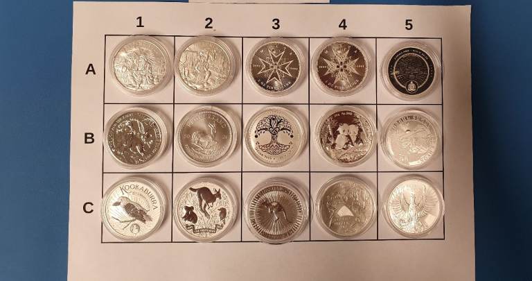 Various 1oz Silver Bullion Coins Rounds 999
