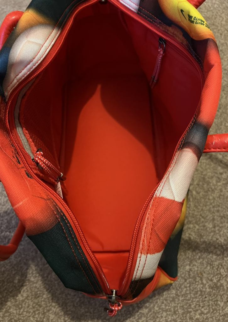 Vintage Nike Heritage ‘76 Print Gym Football Holdall Bag