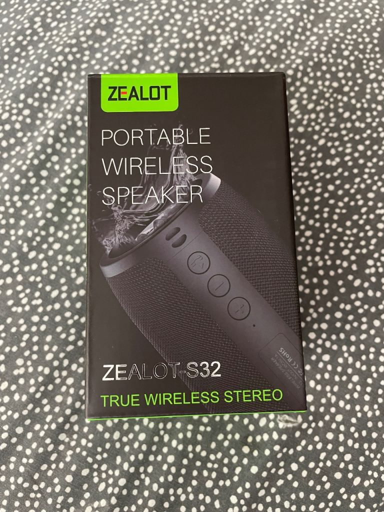 BRAND NEW ZEALOT WIRELESS PORTABLE SPEAKER