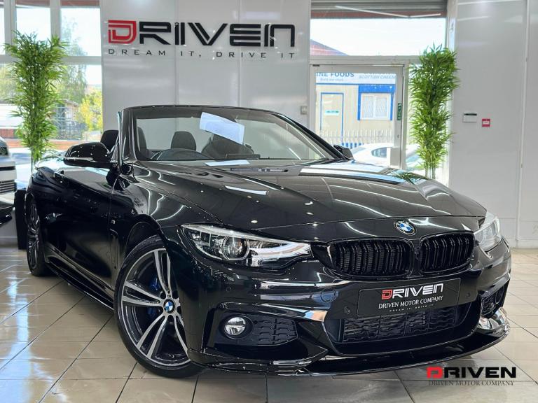 BMW 4 SERIES M SPORT CONVERTIBLE 2DR AUTO + M PRFMNCE KIT + FSH + FREE DELIVERY!