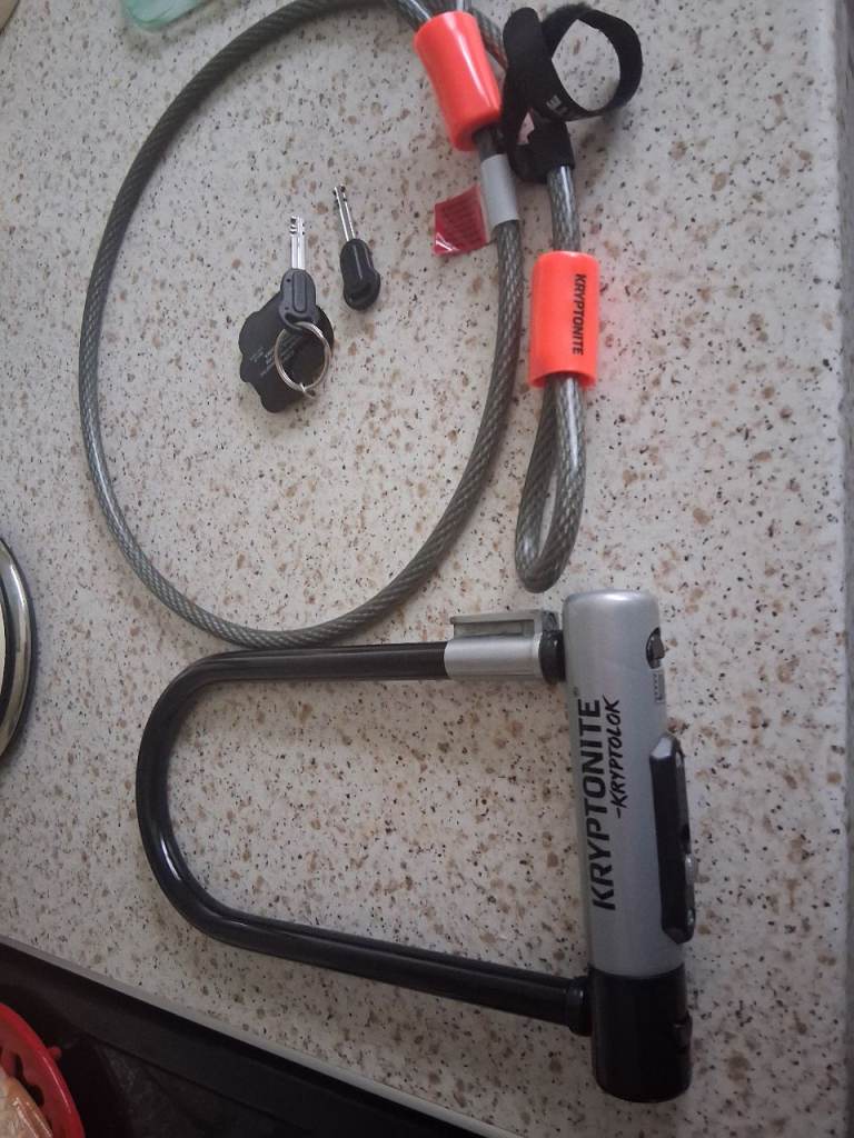 Kryptonite bike lock