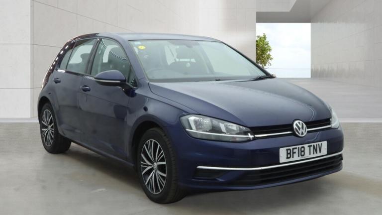 VW Golf Se Nav Tech 1.6 Tdi DSG Automatic,In Blue Metallic/Grey Interior,FSH