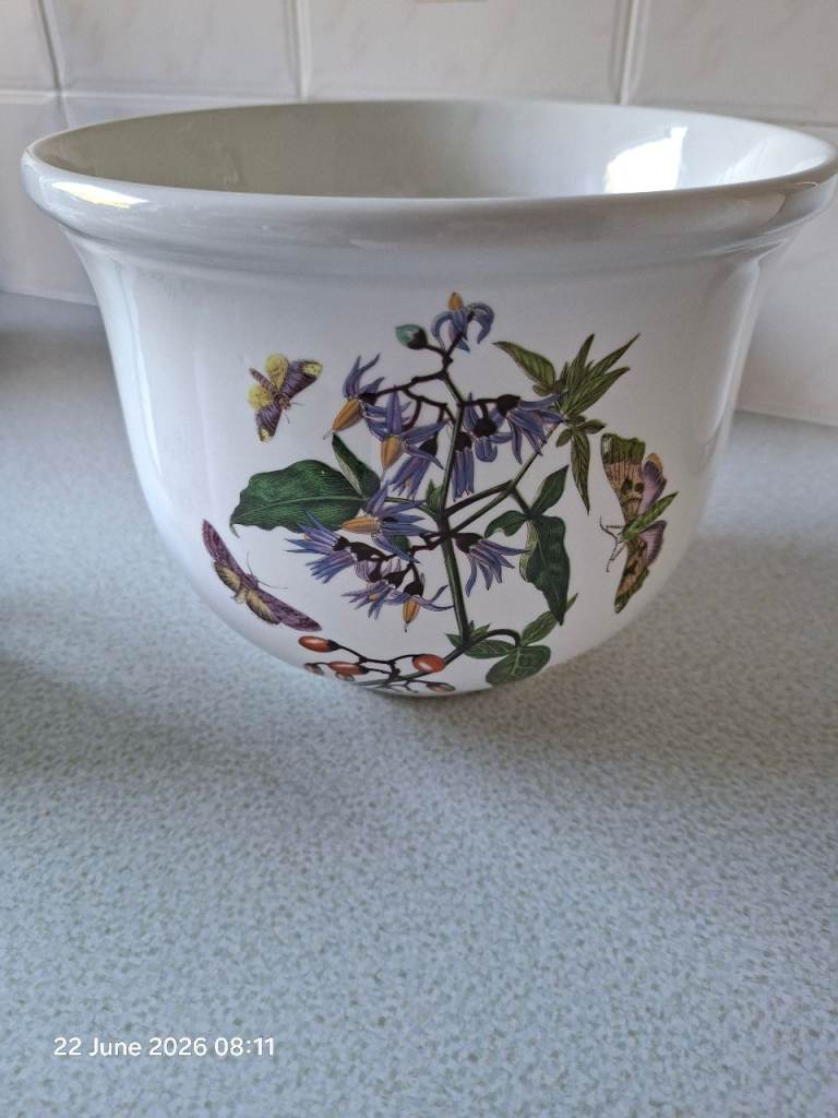 Decorative Portmeirion plant pot