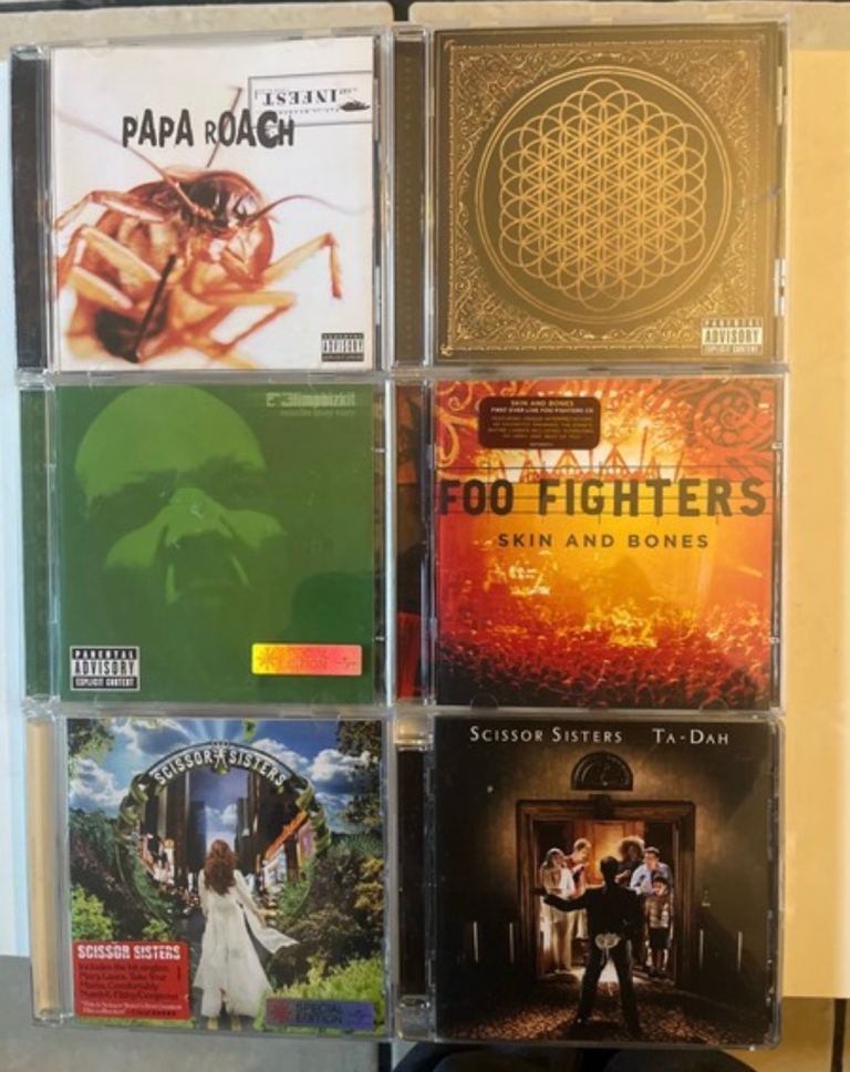 Nu-metal/rock cds