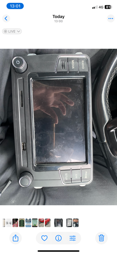 image for Vw golf sat/nav