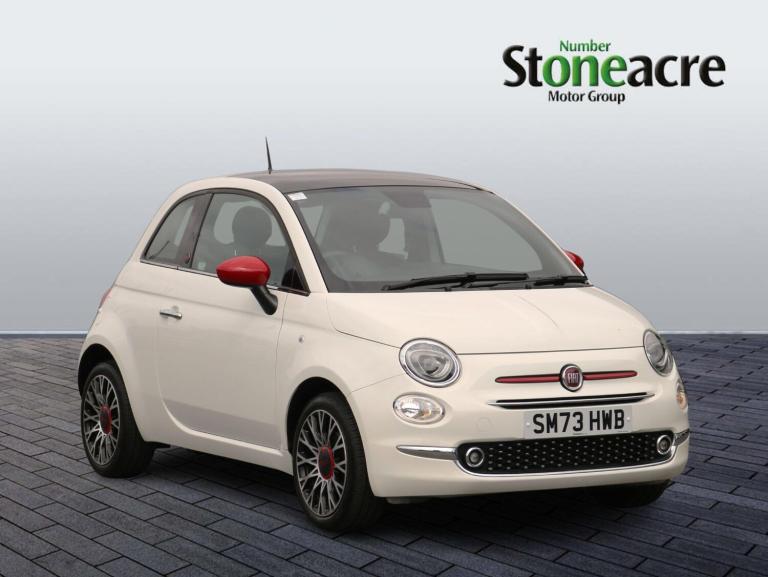 2023 Fiat 500 (red) 1.0 70hp Mild Hybrid HATCHBACK Petrol Manual