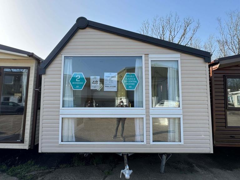40x12.5ft 2 Bed Static Caravan - Ensuite Bath, DG, CH - Offsite Sale / Own Land