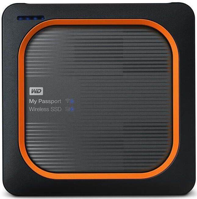 WD My Passport Wireless SSD 250GB - WiFi, SD Card Reader, Portable SSD