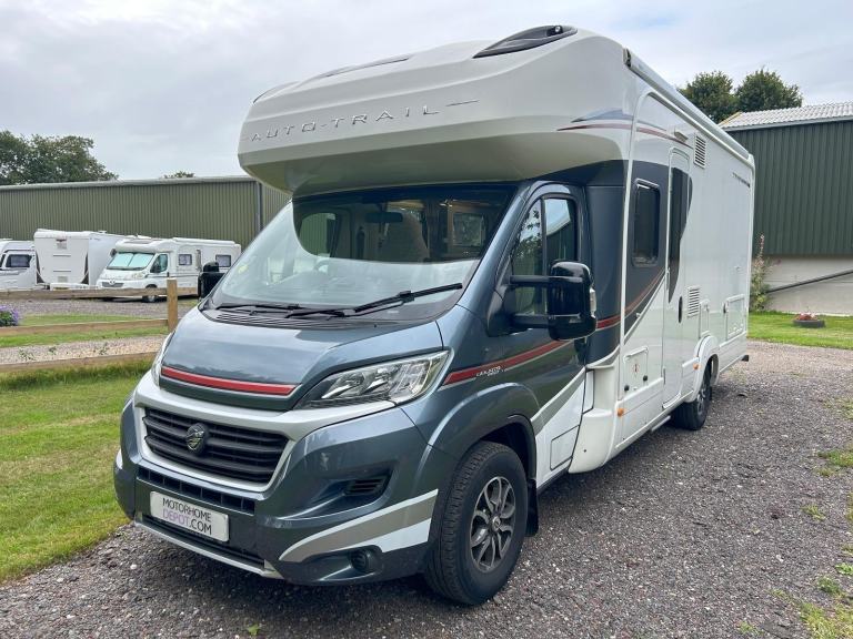 Auto-Trail Tracker RB, Island Bed, Solar, Rack for 3 Electric Bikes, New Cambelt