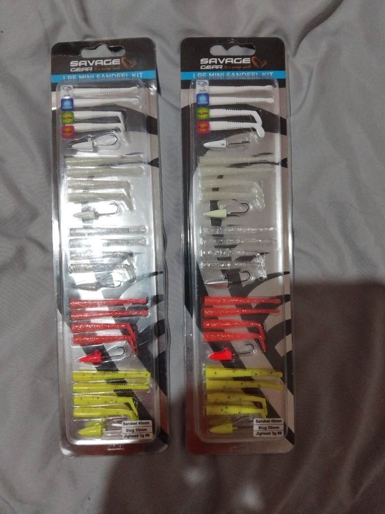 Savage gear LRF mini sandeel kit 25pc