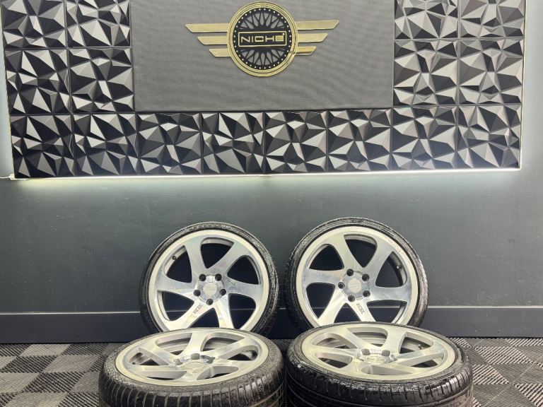 19” Inch Genuine 3sdm 0.06 5x120 alloys Wheels Staggered BMW 1 3 4 Series Vw T5