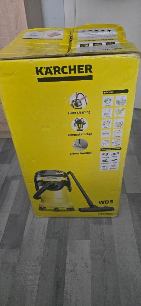 Kärcher WD5 Brand new