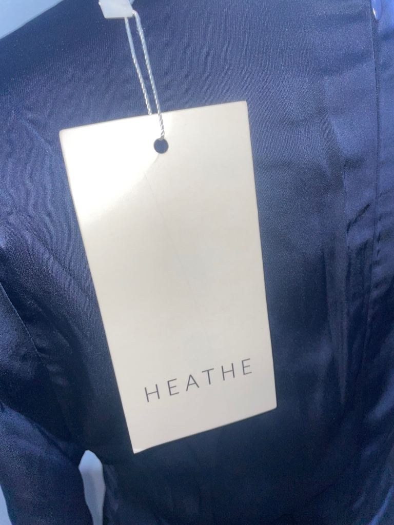 Heathe one sleeve midi dress size 10