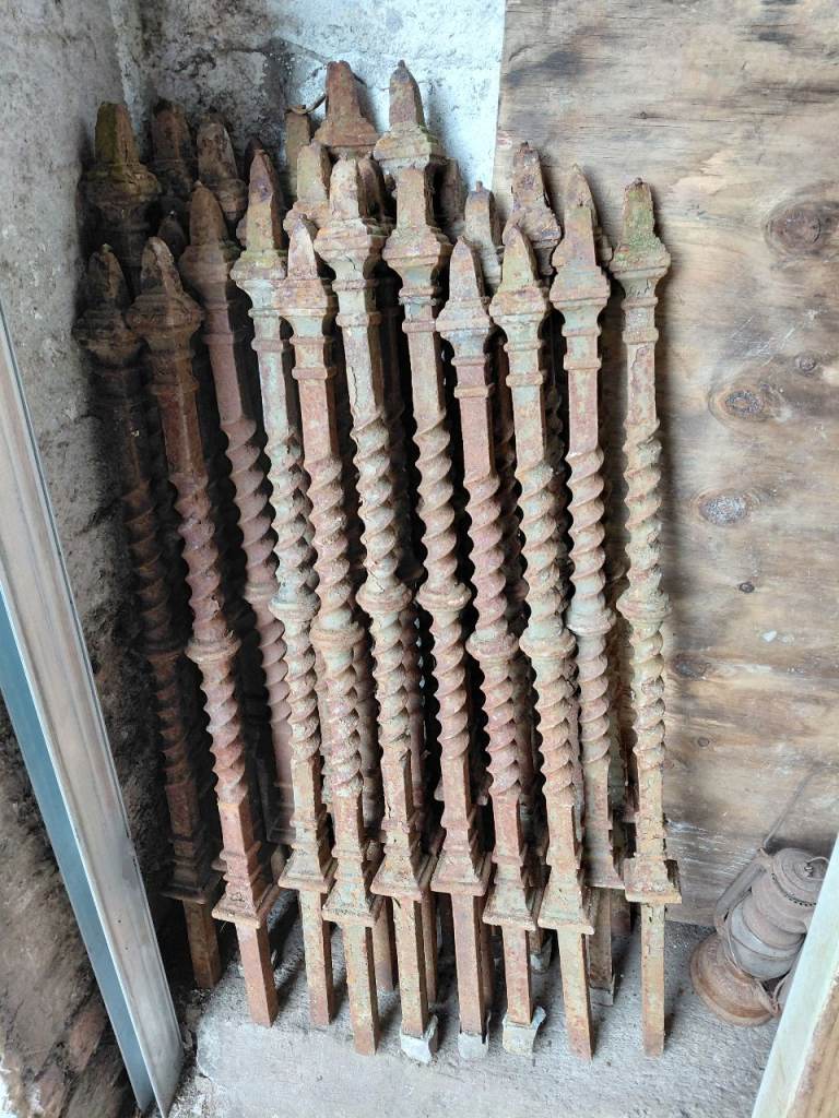 Cast iron balusters