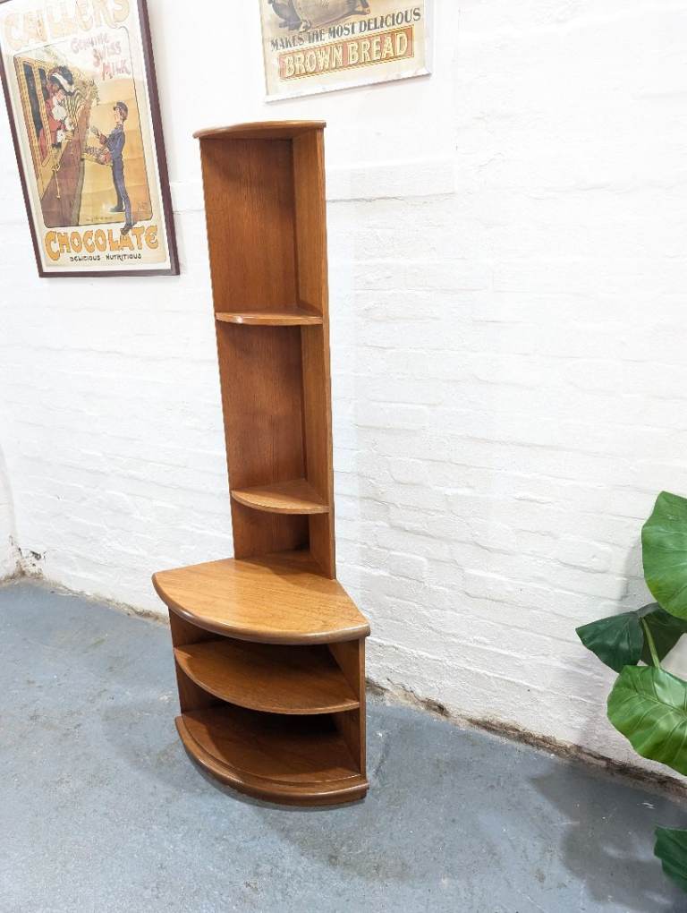 Mid Century Teak Corner Cabinet Unit