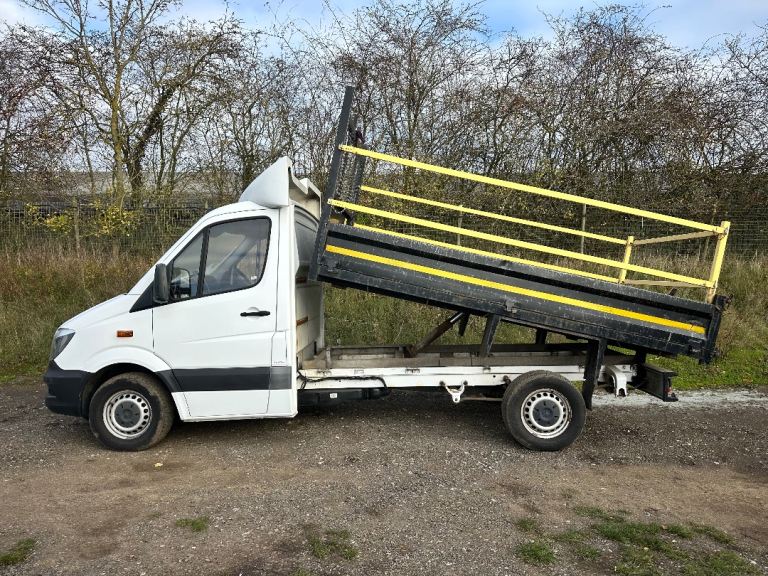 MERCEDES SPRINTER 314 CDI DIESEL 2018 68-REG TIPPER TRUCK ***EURO 6*** DRIVES EXCELLENT