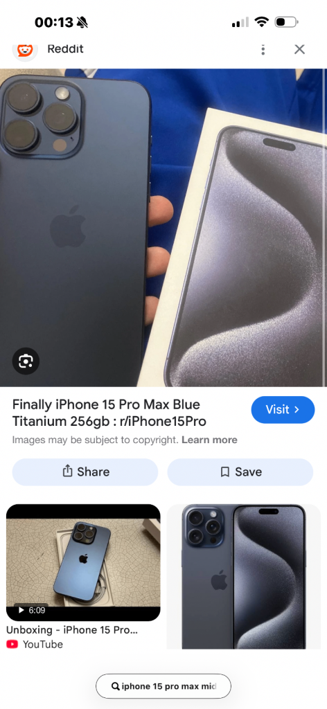 iPhone 15 pro max