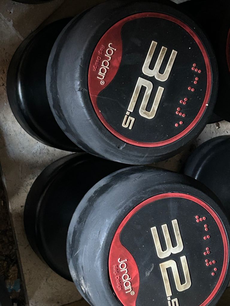 Jordan 32.5kg Dumbbells Pair – Good Condition