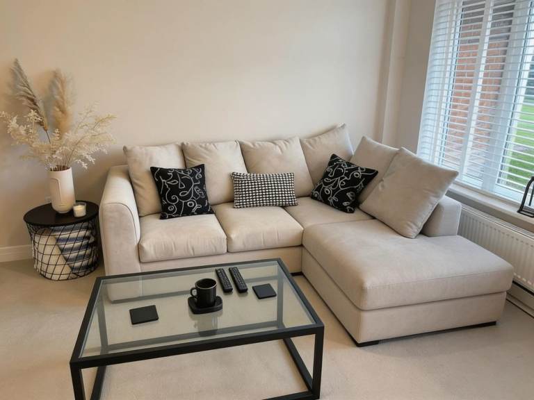 Luxury DYLAN Sofa Set 3+2 & Corner – Plush Fabric – Same Day Delivery – COD Available