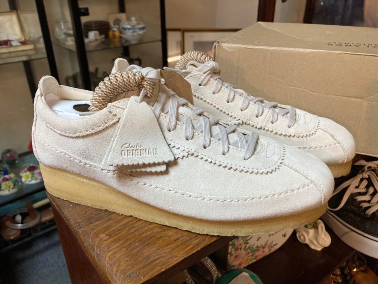 Clarks Wallabee Tor suede shoes £40